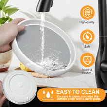 Load image into Gallery viewer, 2 Pcs Turntable Lazy Susan Organizer Non-Slip Silicone Condiment Holder 10*10in Revolving Cupboard Organizer for Kitchen, Cabinet, Pantry Countertop