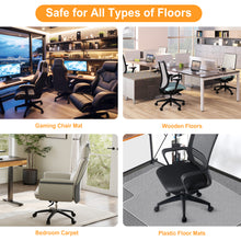 Load image into Gallery viewer, Office Chair Caster, Set of 5 Office Chair Casters Wheels Replacement for Hardwood Floors and Carpet, 2 inch Wheels for Office Chair, Universal Size (Black)