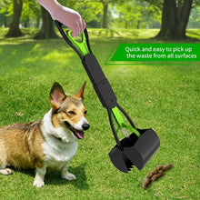 Load image into Gallery viewer, Pooper Scooper for Large Small Dogs, Foldable Dog Poop Waste Pick Up Shovel, Durable Spring Easy to Use Perfect for Grass,Dirt,Gravel