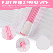 Load image into Gallery viewer, 7pcs Mesh Laundry Bags Delicates Bag for Washing Machine for Laundry Shirts Bras Socks Underwear Lingerie Travel Laundry Bags