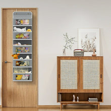 Load image into Gallery viewer, Over Door Hanging Organizer 5 Pockets Wall Closet Hanging Storage Bag for Pantry Baby Nursery Bathroom