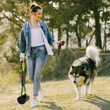 Load image into Gallery viewer, Pooper Scooper for Large Small Dogs, Foldable Dog Poop Waste Pick Up Shovel, Durable Spring Easy to Use Perfect for Grass,Dirt,Gravel