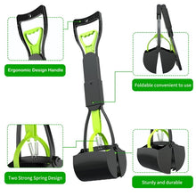 Load image into Gallery viewer, Pooper Scooper for Large Small Dogs, Foldable Dog Poop Waste Pick Up Shovel, Durable Spring Easy to Use Perfect for Grass,Dirt,Gravel