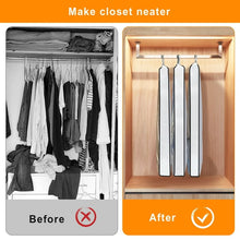 Load image into Gallery viewer, Kusmil 40" Hanging Garment Bags for Closet Storage Suit Bag 4" Gusseted Clear Clothes Cover for Coat, Jacket, Sweater (3 Packs)