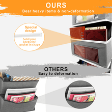 Load image into Gallery viewer, Over Door Hanging Organizer 5 Pockets Wall Closet Hanging Storage Bag for Pantry Baby Nursery Bathroom